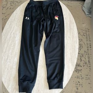 Never worn black under armor Spartan pants